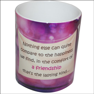 "Friendship  Message Mug - code01-014 - Click here to View more details about this Product